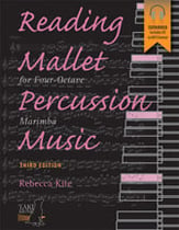 Reading Mallet Percussion Music Four Octave Marimba BK/mp3 CD cover